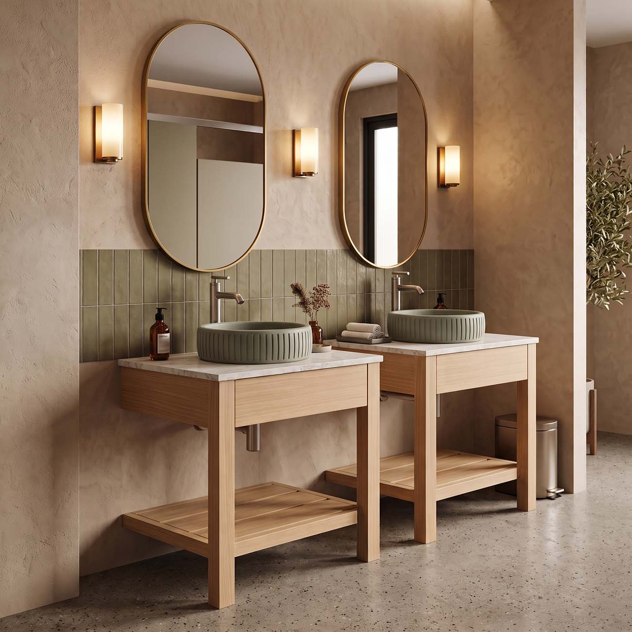 NTR-VS-24-White-Oak-Countertop-Dune-CT050-SAG-Flutti-1687-T image